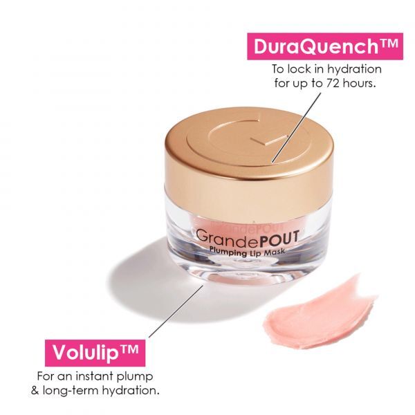 GrandePOUT Plumping Lip Mask Peach - Bilde 3